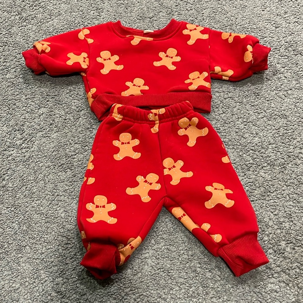 Gingerbread Man Matching Set